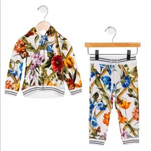 Dolce and Gabbana girls two piece set with tags